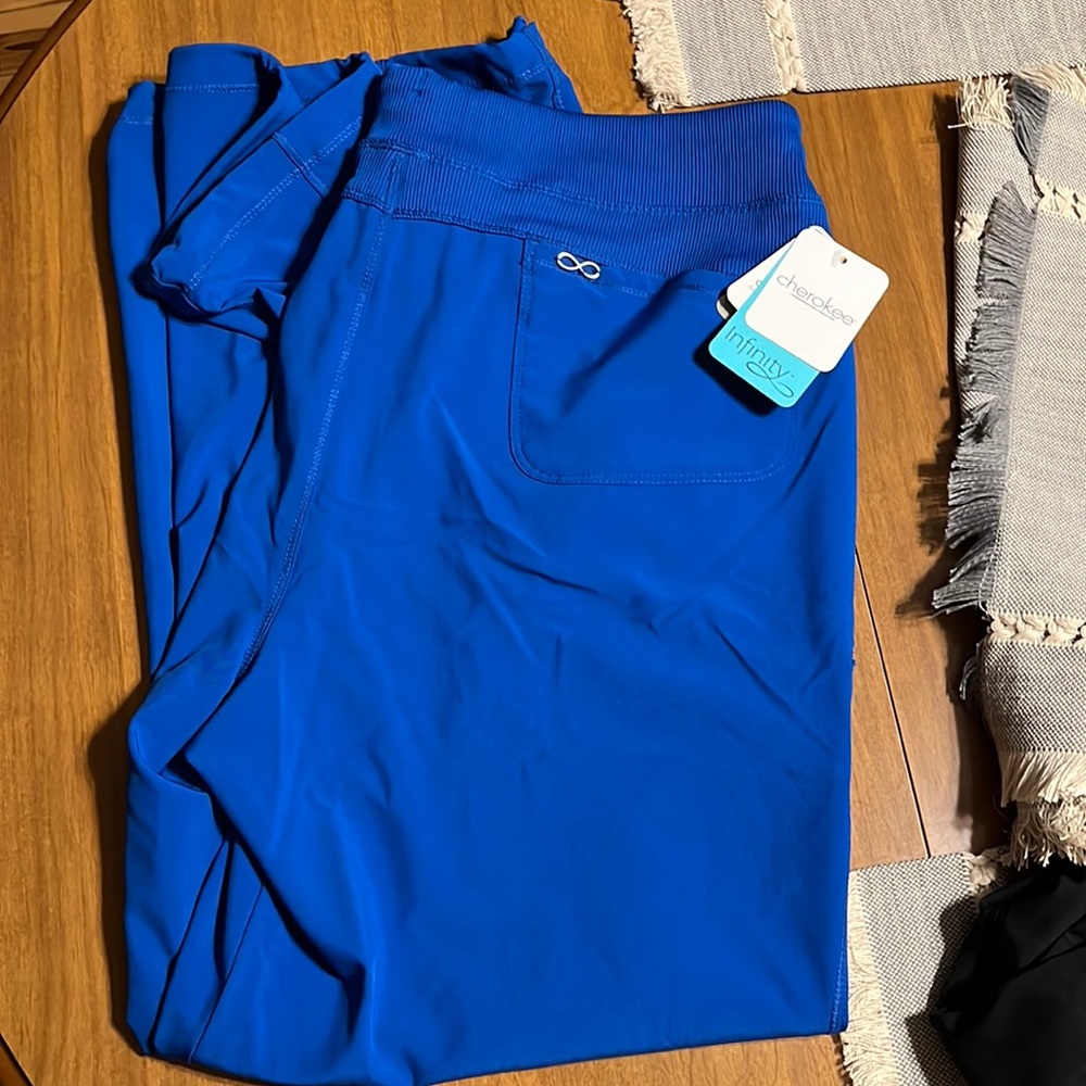 Royal Blue Scrub Pants